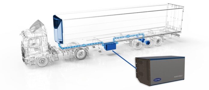 Carrier AddVolt-battery-technology-Vector-eCool-trailer-refrigeration