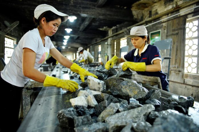 china minerals
